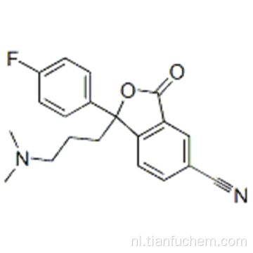 5-Isobenzofurancarbonitril, 1- [3- (dimethylamino) propyl] -1- (4-fluorfenyl) -1,3-dihydro-3-oxo- CAS 372941-54-3